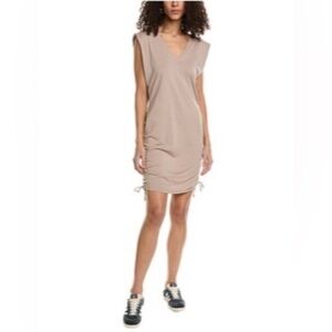 Project Social T Beige Sleeveless Mini Dress